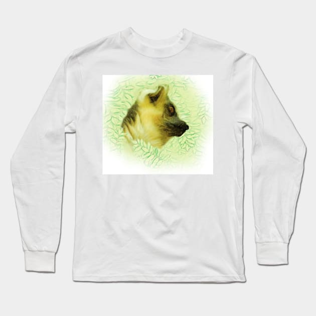 Lemur Long Sleeve T-Shirt by Guardi